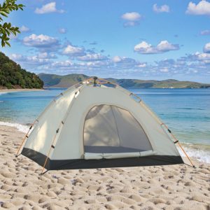VER4330 Outdoor Beach Tent Automatic Folding Design